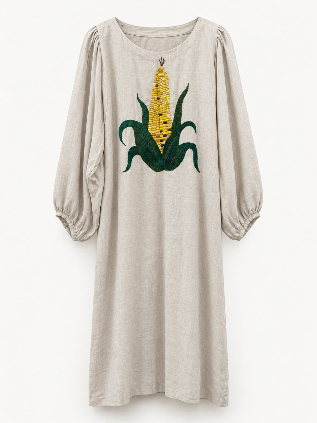 Corn Dress — full front view