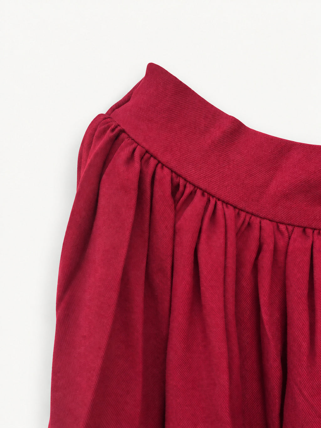 Daisies from Cologne skirt — fabric, napkin panel, waistband and pocket details