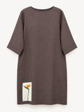 Garden Dress — Bird of Paradise: full front view