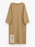 Garden Dress — Blue Blossom: full front view