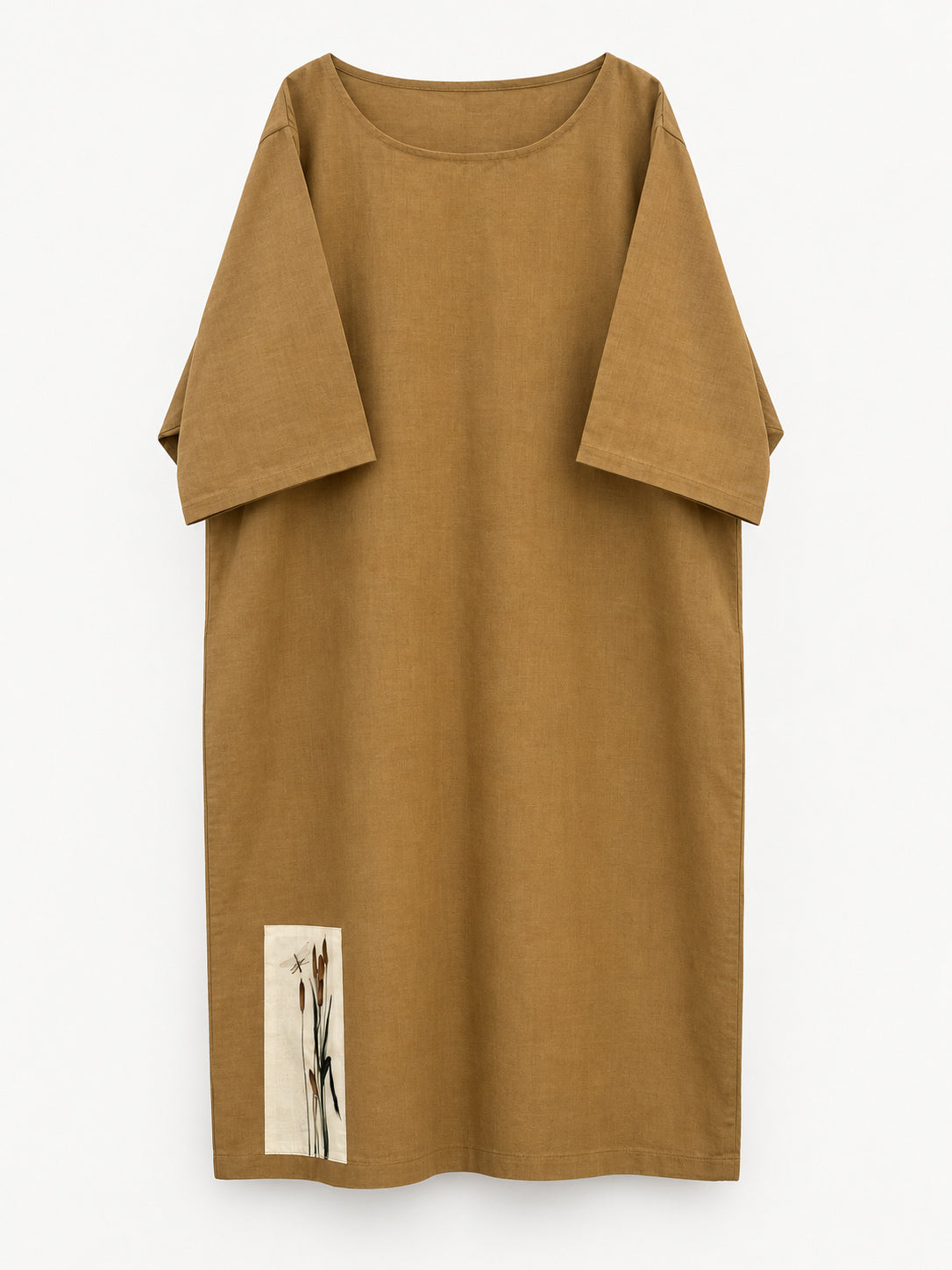 Garden Dress — Cattails: full front view