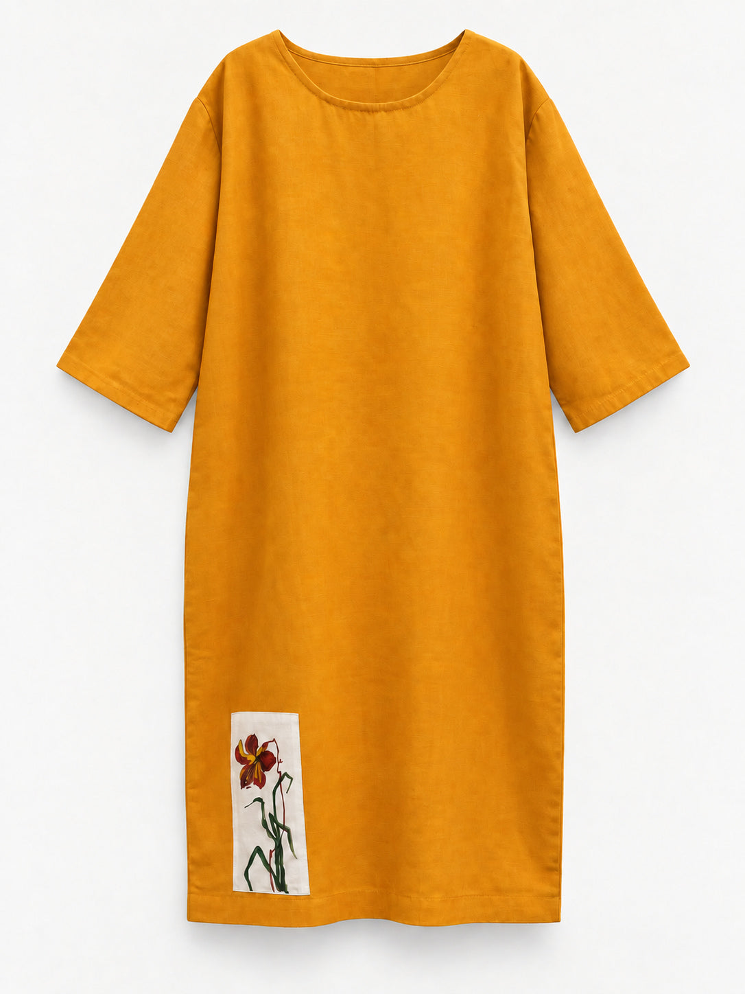 Garden Dress — Daylily: full front view