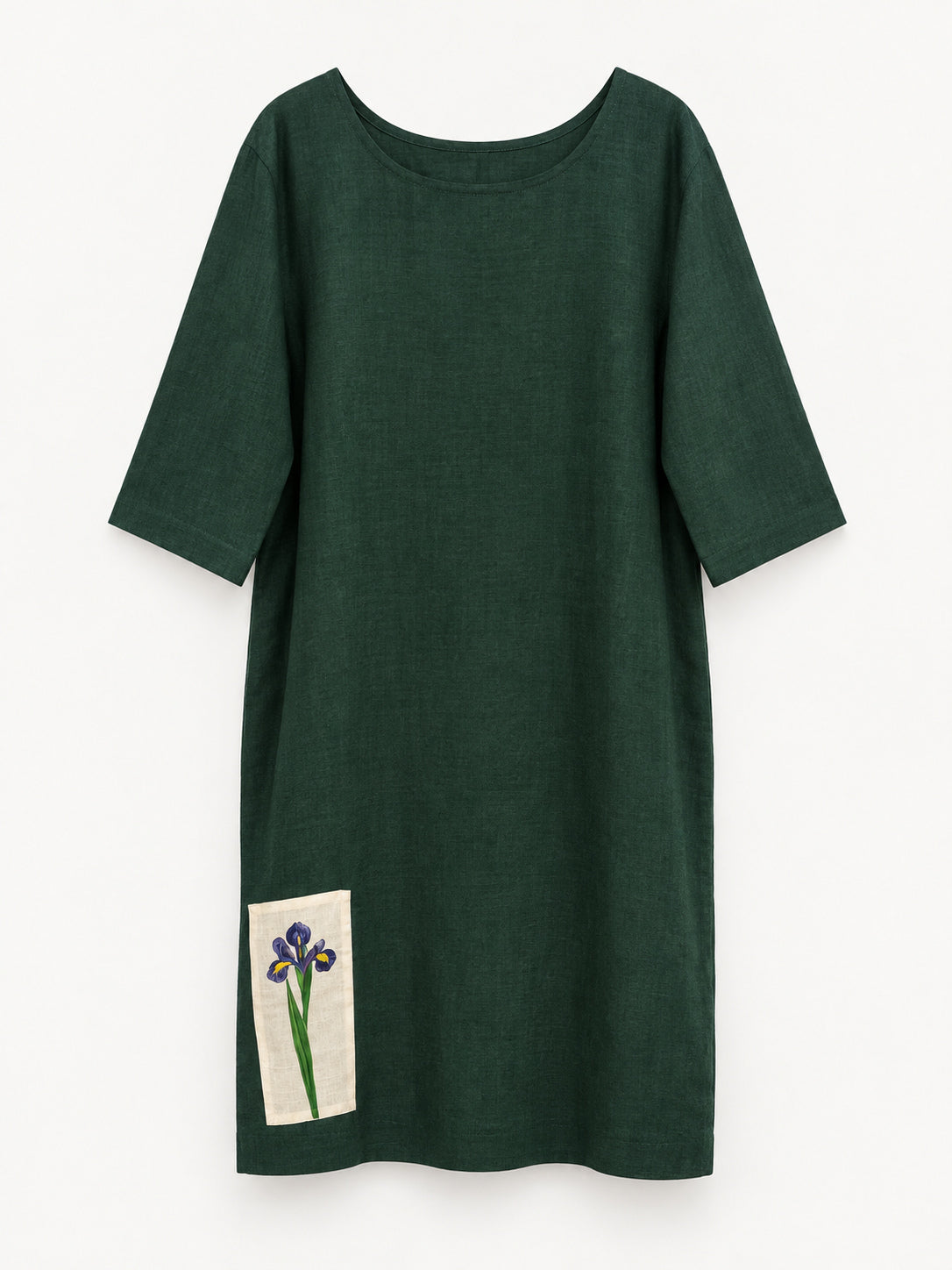 Garden Dress — Iris: full front view