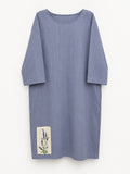 Garden Dress — Lavender: full front view