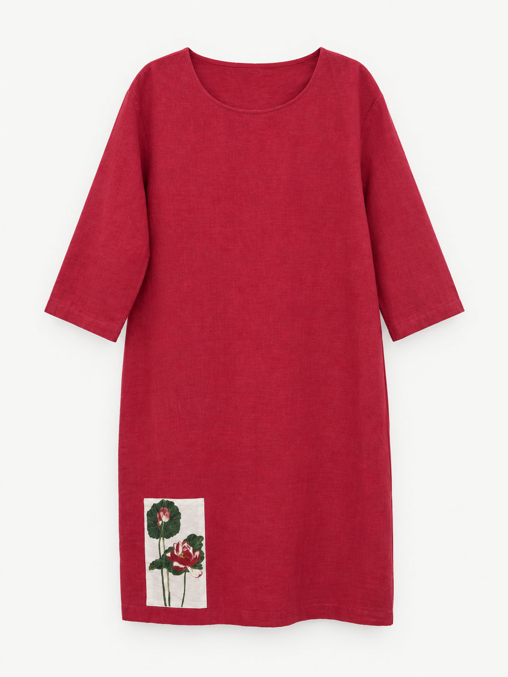 Garden Dress — Lotus: full front view