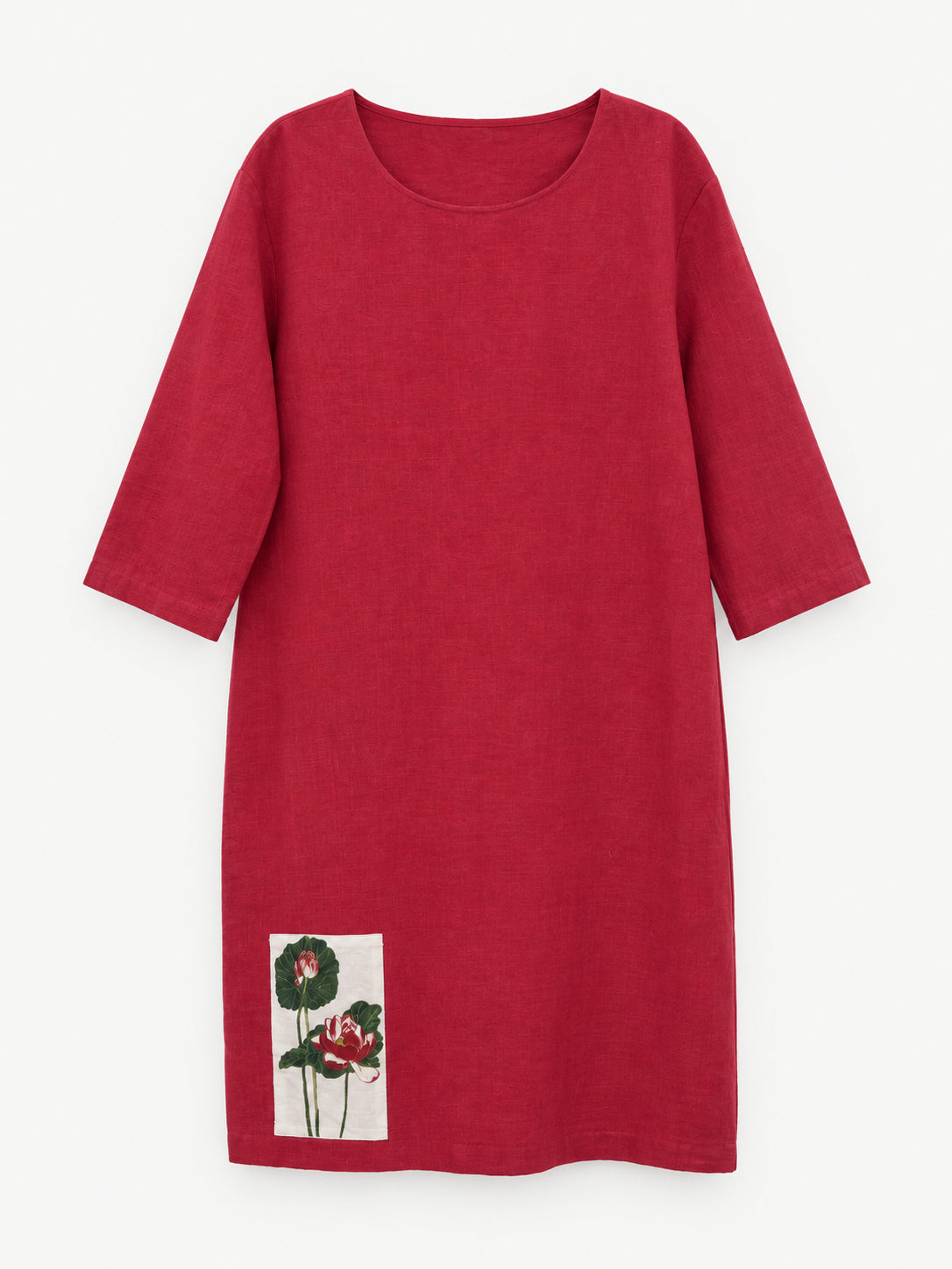 Garden Dress — Lotus: full front view