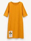 Garden Dress — Nasturtium: full front view