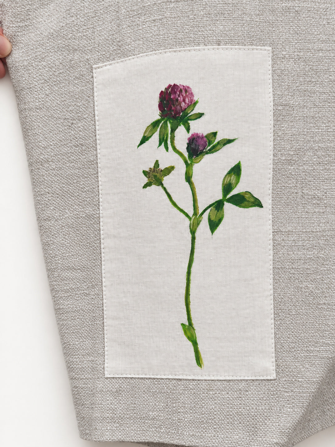 Garden Dress — Red Clover: additional product photograph