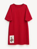 Garden Dress — Rose: full front view
