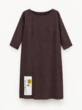 Garden Dress — Sunflower: full front view
