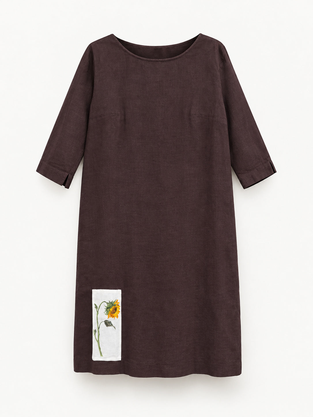 Garden Dress — Sunflower: full front view