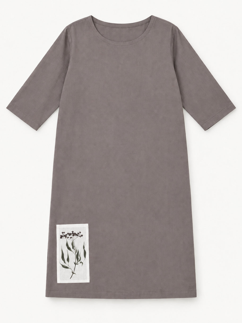 Garden Dress — Wild Berries: full front view
