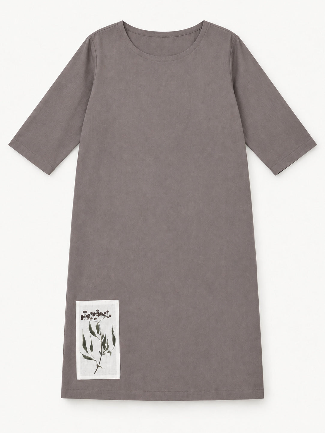 Garden Dress — Wild Berries: full front view