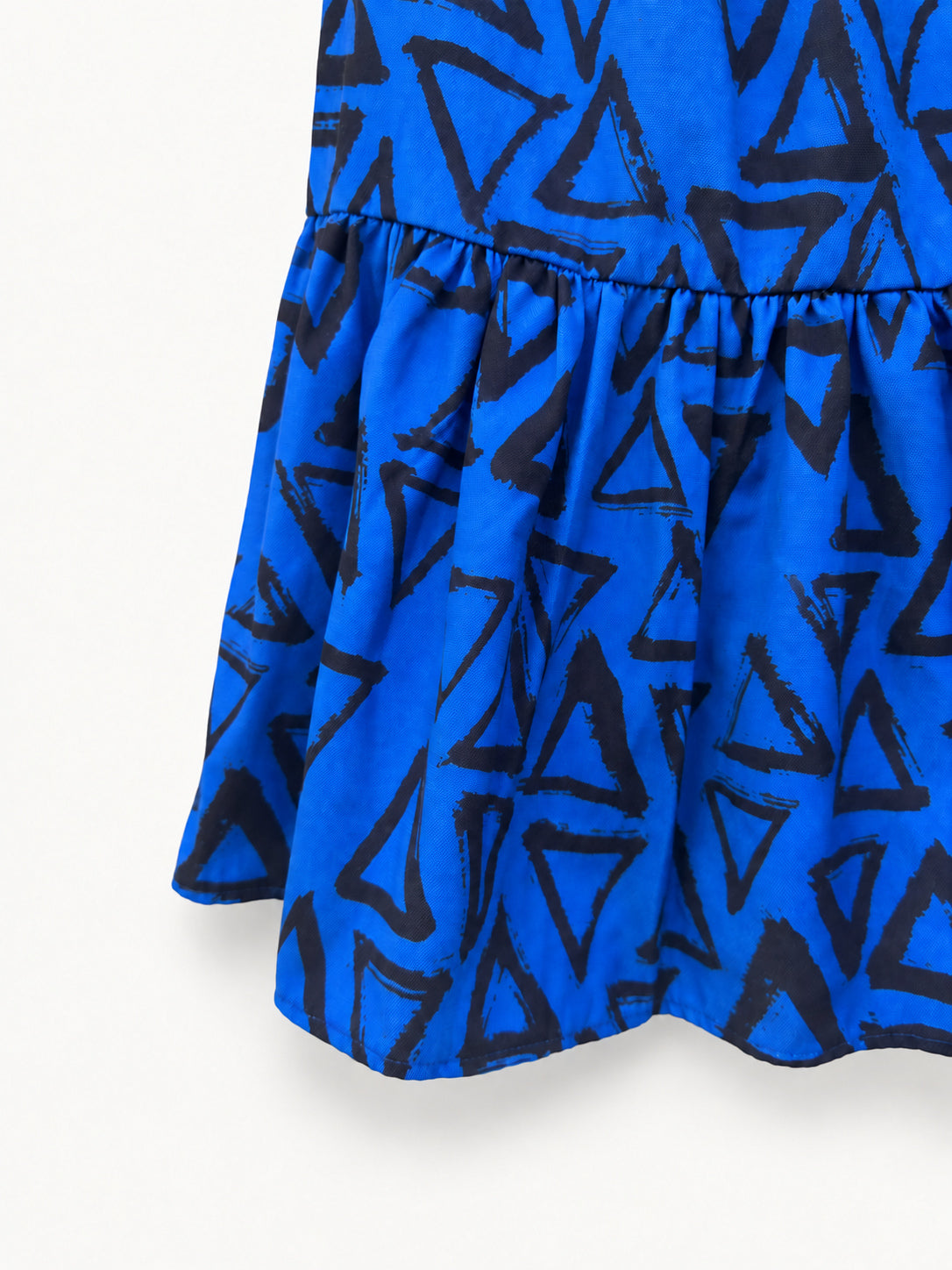 Haiku Skirt — waistband, ruffled hem and pocket details