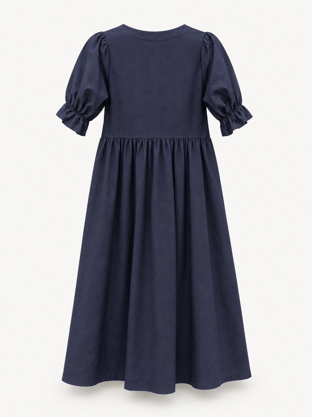 Midnight Lace Dress — full back view