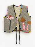 Woodland Stories Vest — full garment view