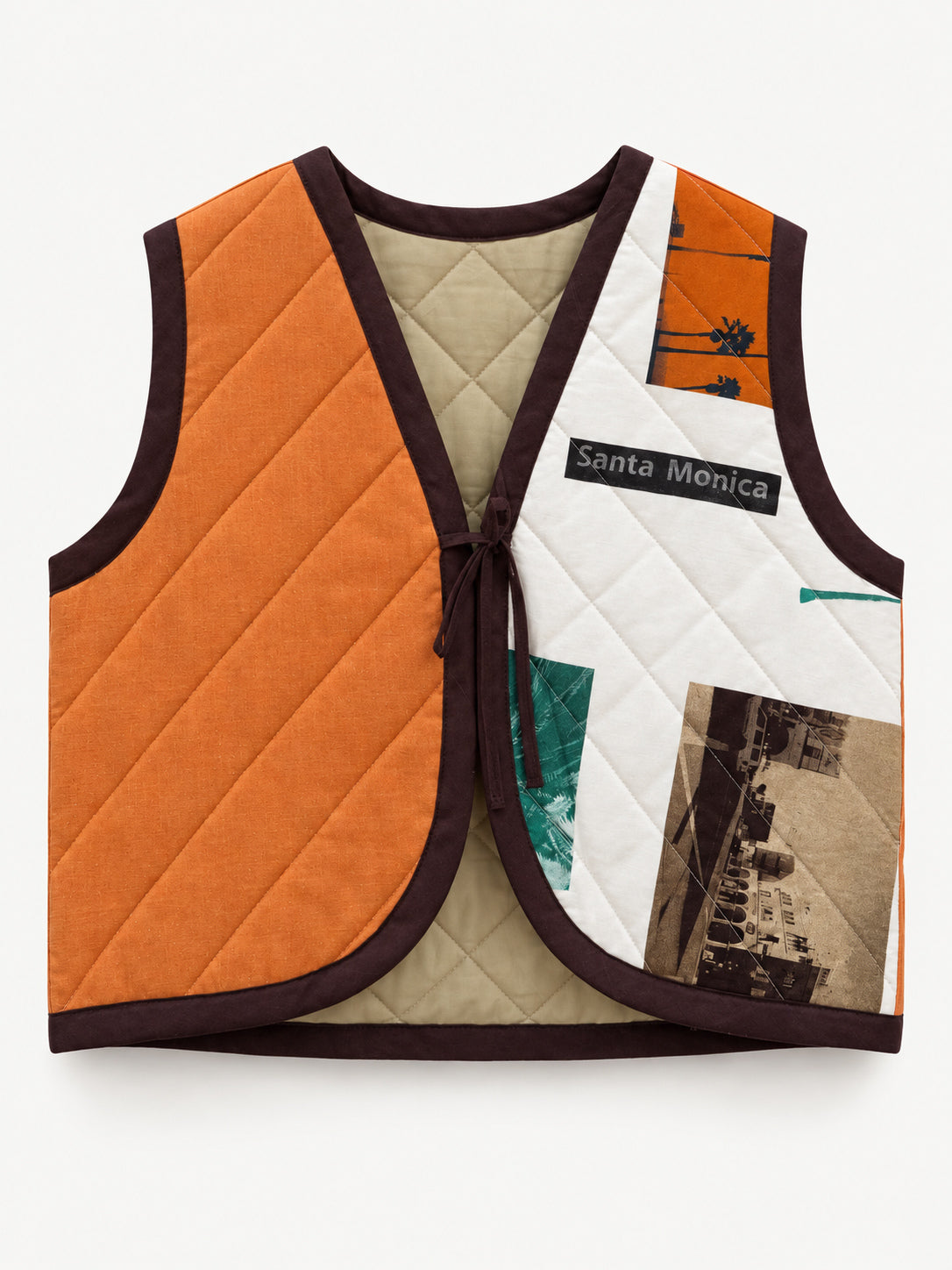 Santa Monica Vest — full garment view