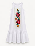 Blooming Meadow Dress — full garment view