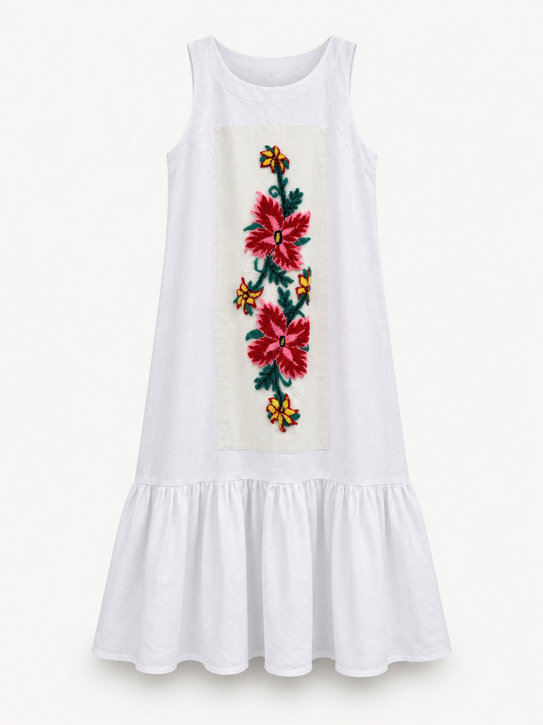Blooming Meadow Dress — full garment view