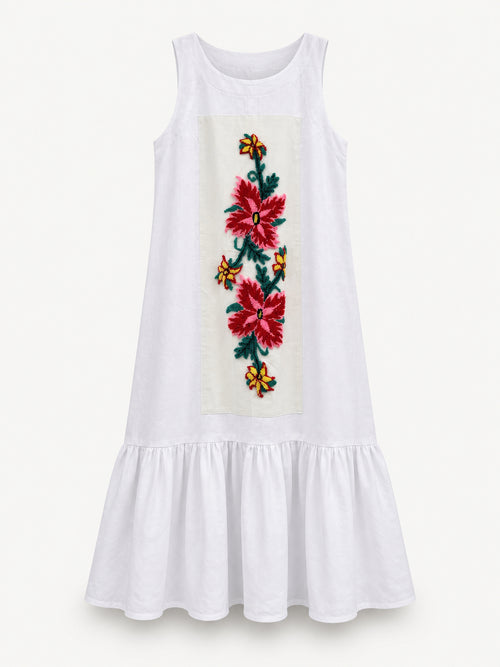 Blooming Meadow Dress — full garment view